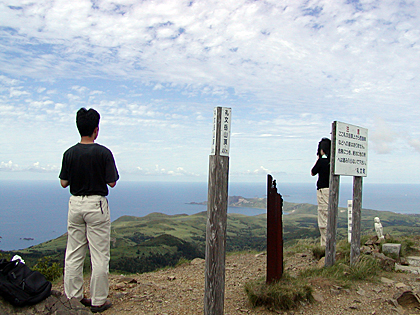 礼文岳山頂